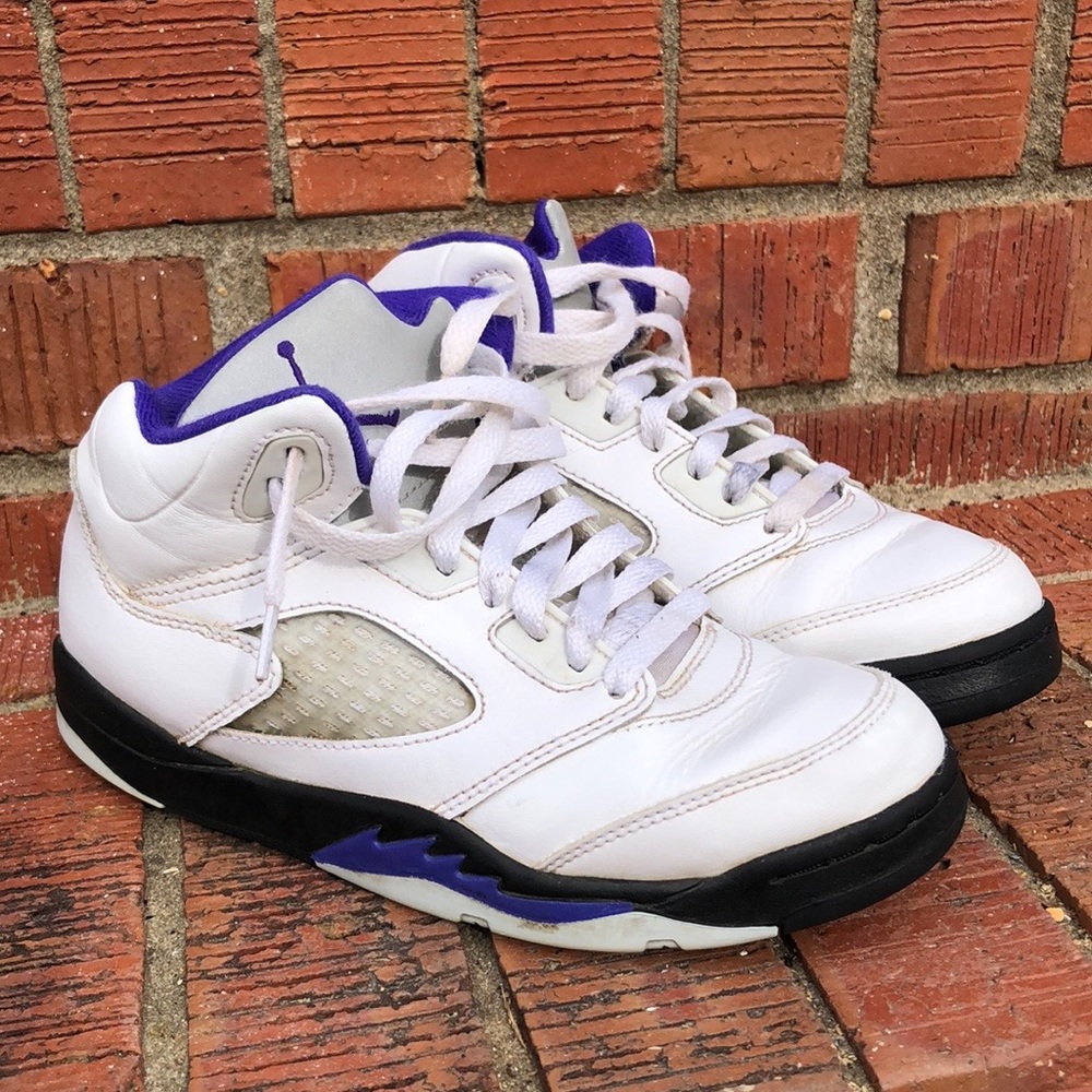 Air Jordan 5 Retro Grape Basketball Shoes